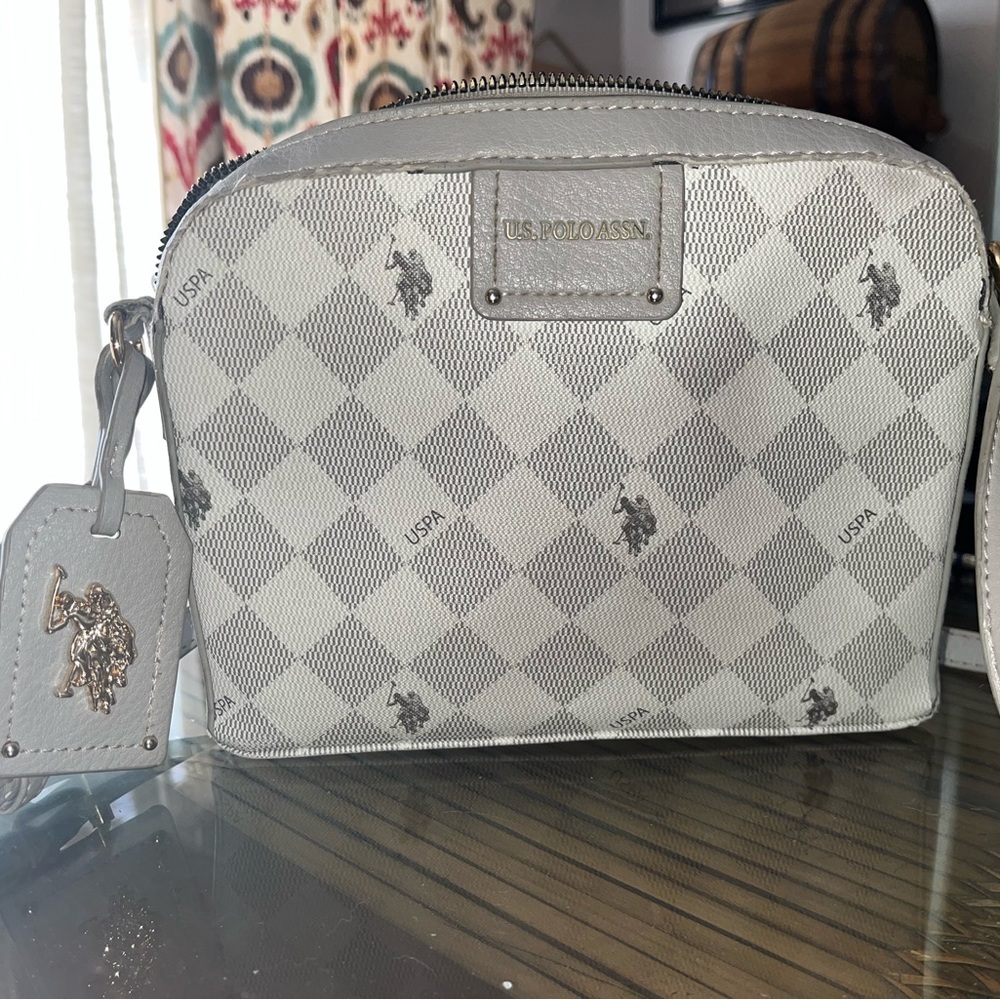 U.S Polo Grey Purse